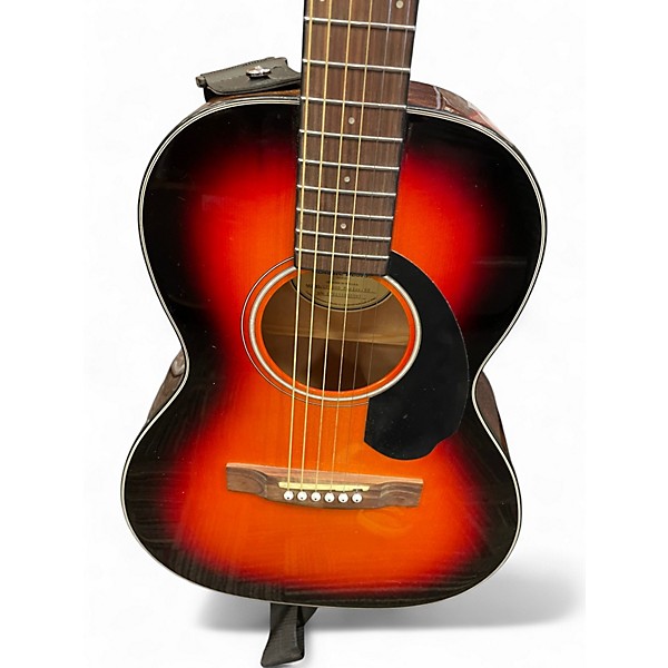 Used Fender CP60S 2 Color Sunburst Acoustic Guitar