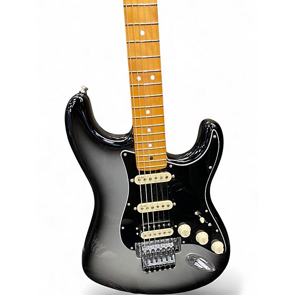 Used Fender American Ultra Luxe Stratocaster® Floyd Rose® HSS Silverburst Solid Body Electric Guitar