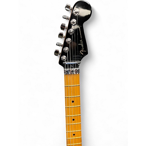 Used Fender American Ultra Luxe Stratocaster® Floyd Rose® HSS Silverburst Solid Body Electric Guitar