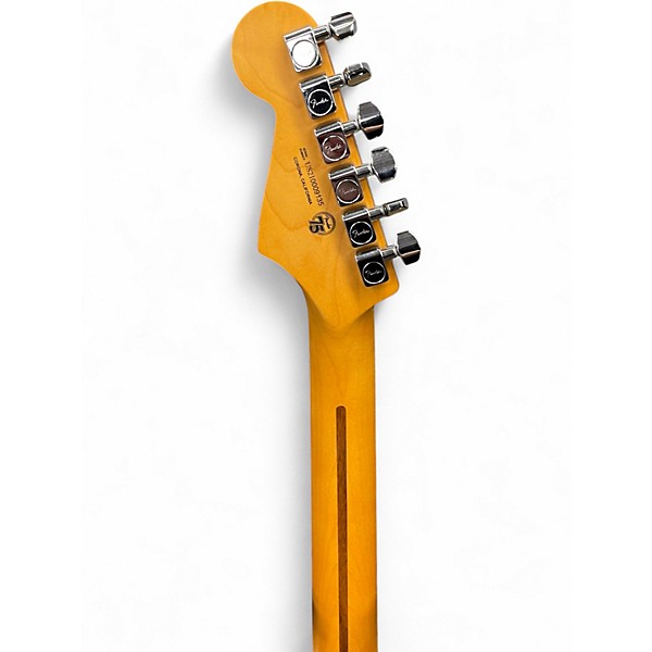 Used Fender American Ultra Luxe Stratocaster® Floyd Rose® HSS Silverburst Solid Body Electric Guitar
