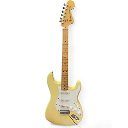 Vintage 1977 Fender Standard Stratocaster Alpine White Solid Body Electric Guitar