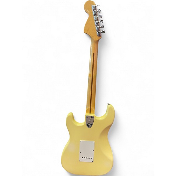 Vintage 1977 Fender Standard Stratocaster Alpine White Solid Body Electric Guitar