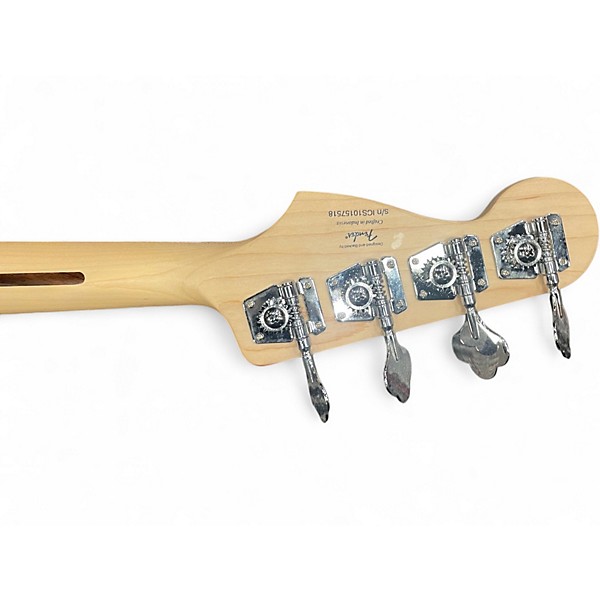 Used Squier Affinity Jazz Bass Blue Electric Bass Guitar