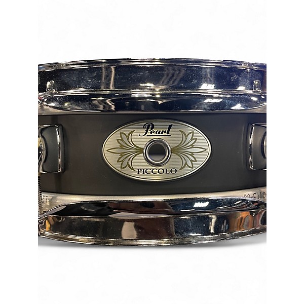 Used Pearl 13in Power Piccolo Snare Black Drum