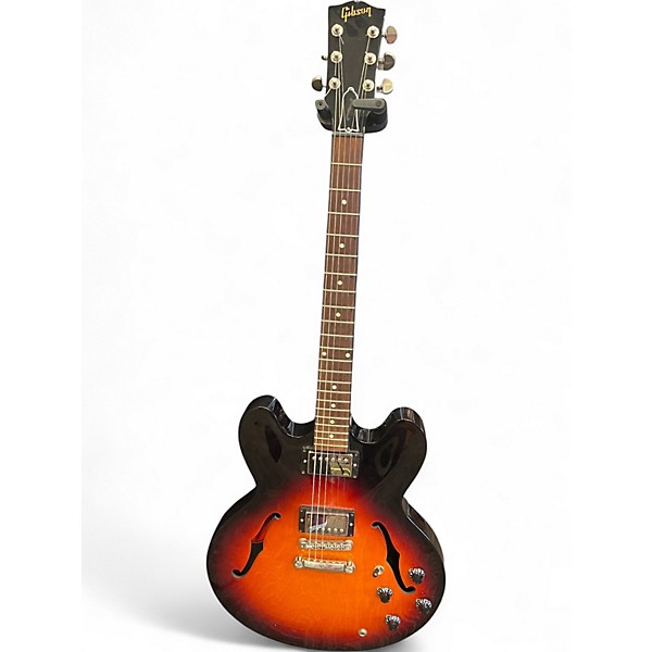 Used 2016 Gibson ES-335 Tobacco Burst Hollow Body Electric Guitar