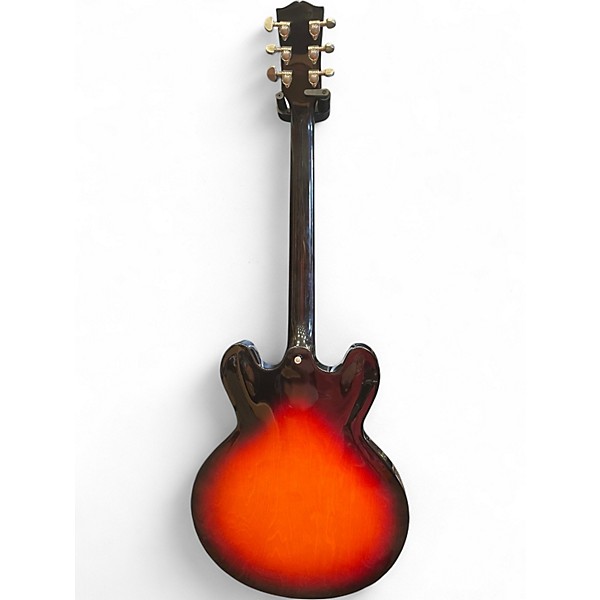 Used 2016 Gibson ES-335 Tobacco Burst Hollow Body Electric Guitar