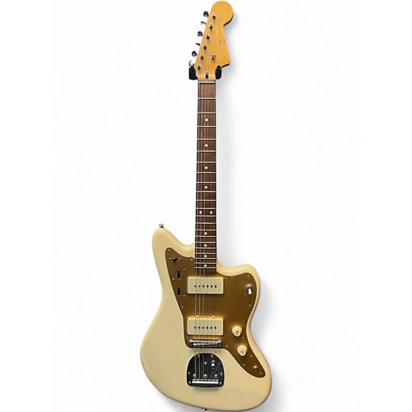 Used Squier j mascis jazzmaster Antique White Solid Body Electric Guitar