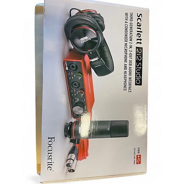 Used Focusrite 2i2 Studio Audio Interface