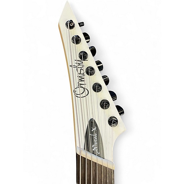 Used Ormsby Metal X 7 White Solid Body Electric Guitar