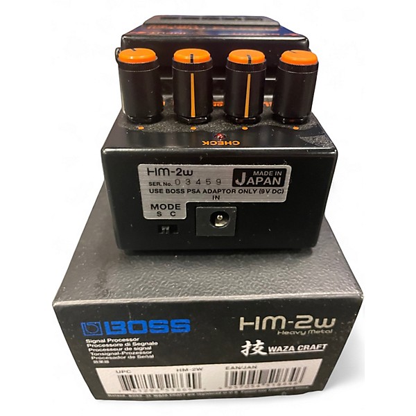 Used BOSS HM2W Effect Pedal