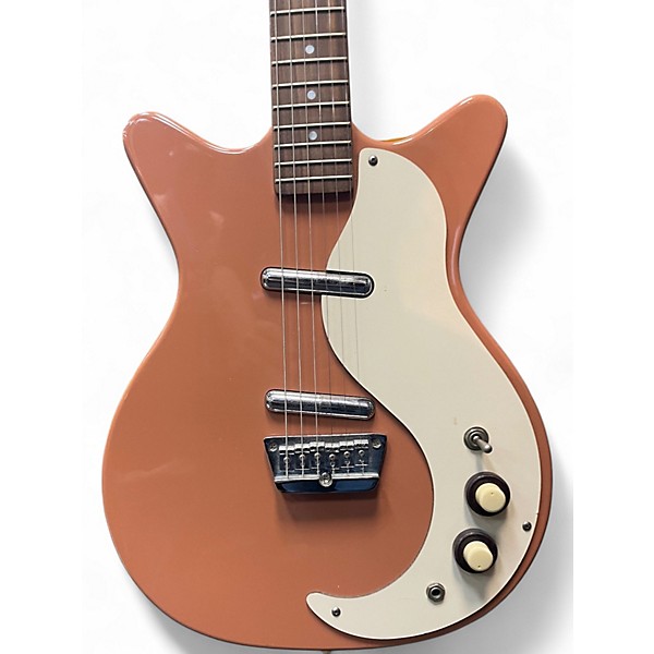 Used Danelectro dc dead on 59 Copper Solid Body Electric Guitar