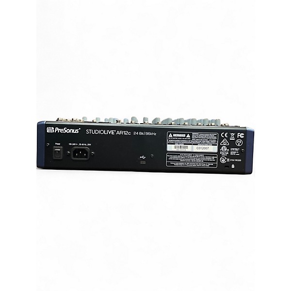Used PreSonus Studio Live AR12C Digital Mixer