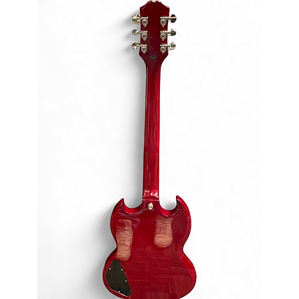 Used Epiphone SG Cherry Solid Body Electric Guitar