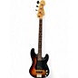 Used 2021 Fender American Performer Precision Bass 3 Tone Sunburst Electric Bass Guitar thumbnail