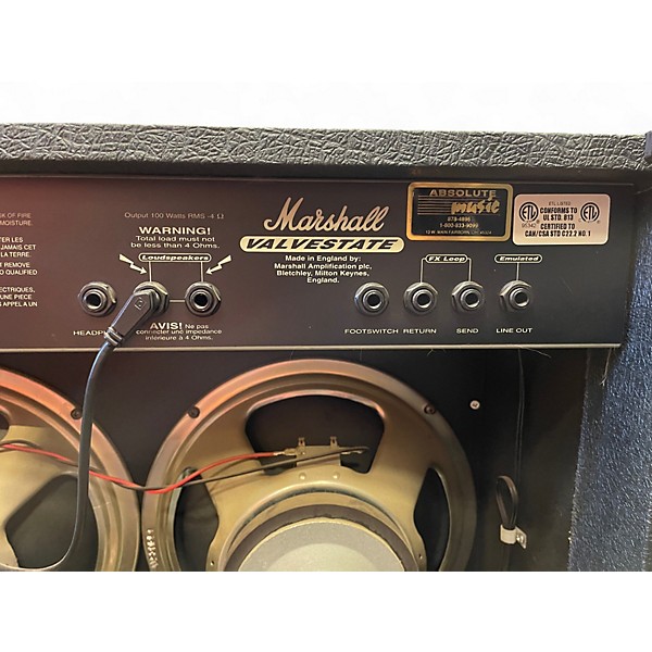 Used Marshall VS102R Tube Guitar Combo Amp