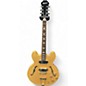 Used Epiphone Casino Natural Hollow Body Electric Guitar thumbnail