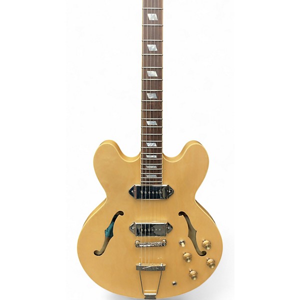 Used Epiphone Casino Natural Hollow Body Electric Guitar