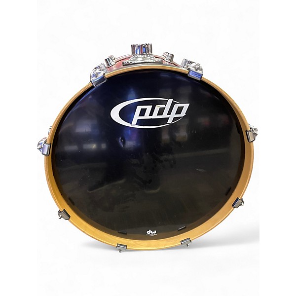 Used PDP by DW 3 Piece FS Series red fade Drum Kit