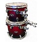 Used PDP by DW 3 Piece FS Series red fade Drum Kit
