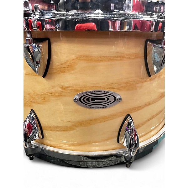 Used Orange County Drum & Percussion 7X13 Maple Ash Snare Drum Natural Drum