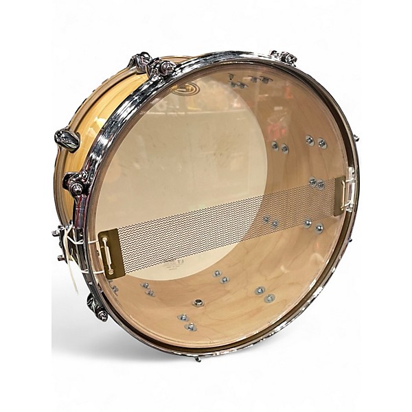Used Orange County Drum & Percussion 7X13 Maple Ash Snare Drum Natural Drum