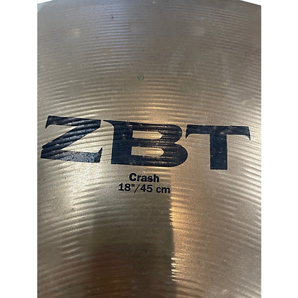 Used Zildjian 18in ZBT Crash Cymbal