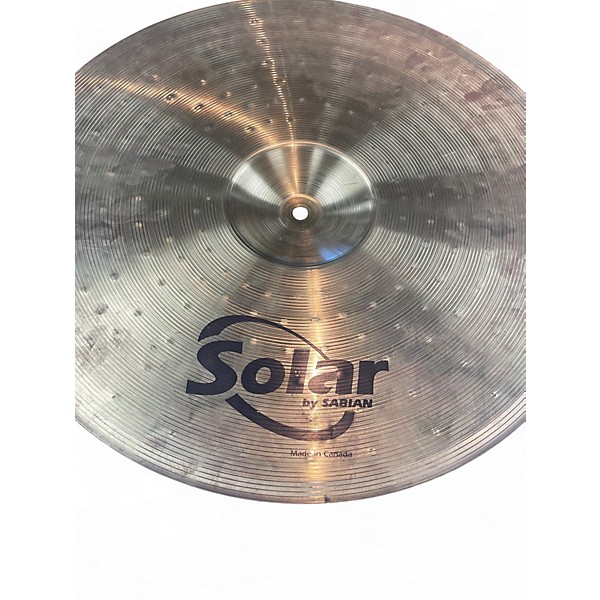 Used SABIAN 18in SOLAR CRASH Cymbal