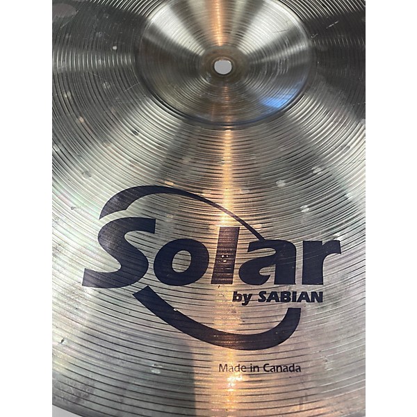 Used SABIAN 18in SOLAR CRASH Cymbal
