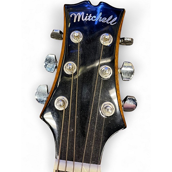 Used Mitchell MO100S Natural Acoustic Guitar