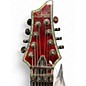 Used 2012 Schecter Guitar Research Hellraiser C8 8 Floyd Rose Crimson Red Trans Solid Body Electric Guitar