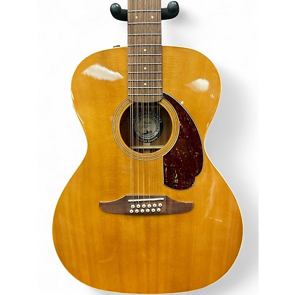 Used Fender CALIFORNIA SERIES VILLAGER 12 STRING Natural 12 String Acoustic Electric Guitar