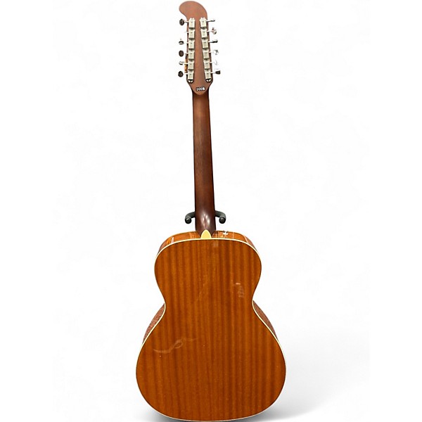 Used Fender CALIFORNIA SERIES VILLAGER 12 STRING Natural 12 String Acoustic Electric Guitar