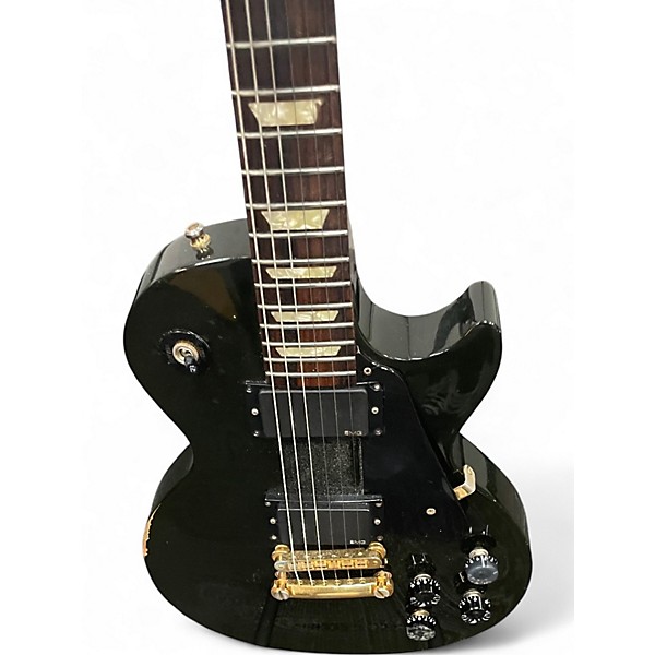 Used Gibson Les Paul Studio Black Solid Body Electric Guitar