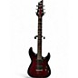 Used Schecter Demon 6 Red Solid Body Electric Guitar thumbnail