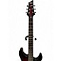 Used Schecter Demon 6 Red Solid Body Electric Guitar