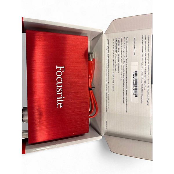 Used Focusrite Scarlett 2i2 Gen 2 Audio Interface