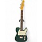 Used Squier custom esquier Green Solid Body Electric Guitar thumbnail