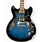 Used Ibanez AS93 Blue Hollow Body Electric Guitar