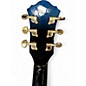 Used Ibanez AS93 Blue Hollow Body Electric Guitar