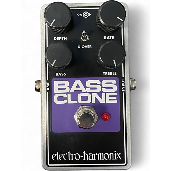 Used Electro-Harmonix Bass Clone Analog Chorus Bass Effect Pedal