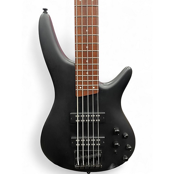 Used Ibanez SR305 5 String Flat Walnut Electric Bass Guitar
