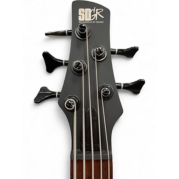 Used Ibanez SR305 5 String Flat Walnut Electric Bass Guitar