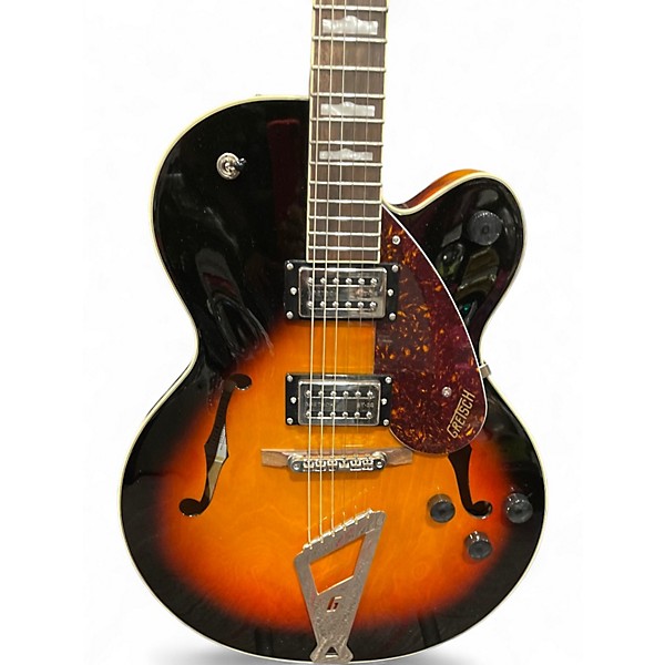 Used Gretsch Guitars G2420T Streamliner 2 Tone Sunburst Hollow Body Electric Guitar