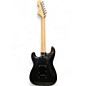 Used Squier Standard Stratocaster Black Solid Body Electric Guitar