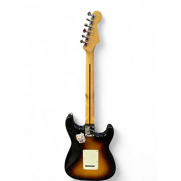Used Fender Standard Stratocaster Left Handed 3 Color Sunburst Electric Guitar