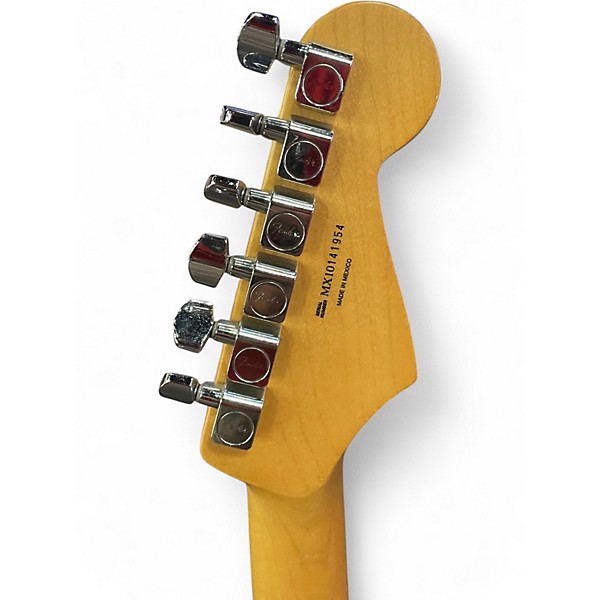 Used Fender Standard Stratocaster Left Handed 3 Color Sunburst Electric Guitar