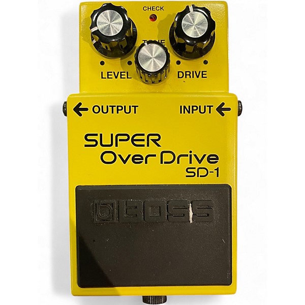 Used BOSS SD1 Super Overdrive Effect Pedal