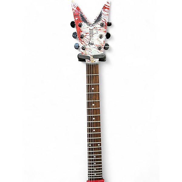 Used Dean Michael Amott Tyrant White Solid Body Electric Guitar
