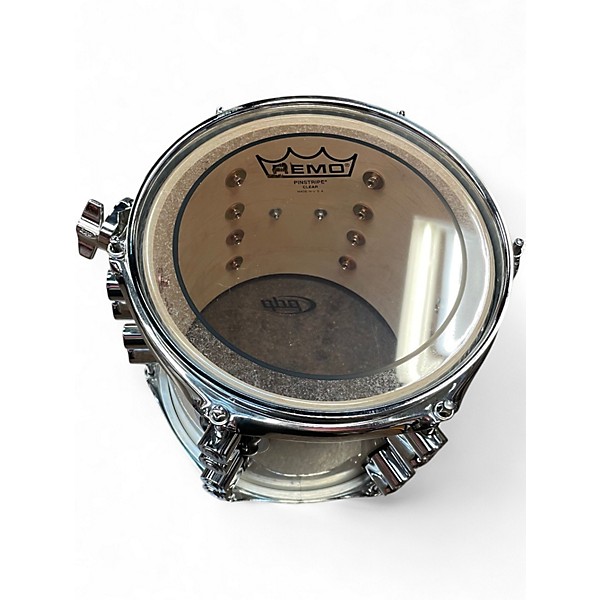 Used PDP by DW 6 Piece Concept Maple Pearlescent White Drum Kit