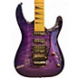Used Jackson JS34Q Dinky Trans Purple Solid Body Electric Guitar